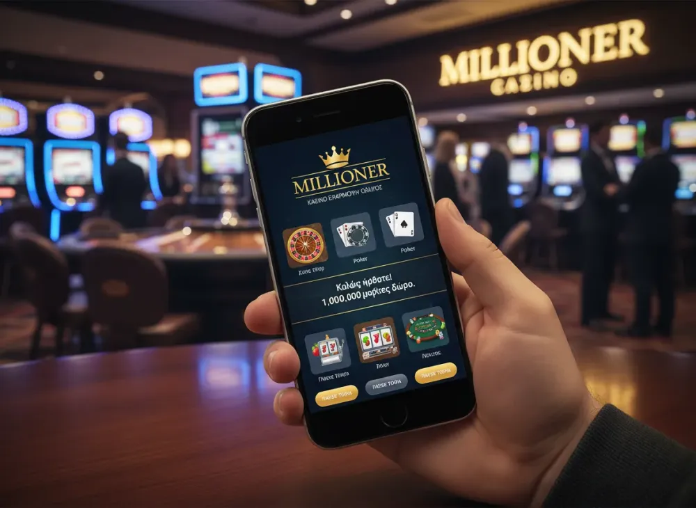 Millioner casino app οδηγός χρήσης και παιχνιδιών