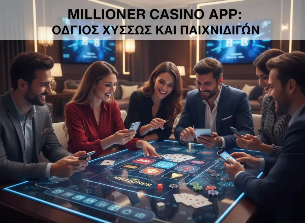 Millioner casino app οδηγός χρήσης και παιχνιδιών